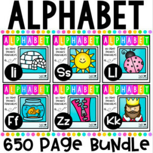 Alphabet A-Z Letter of The Week