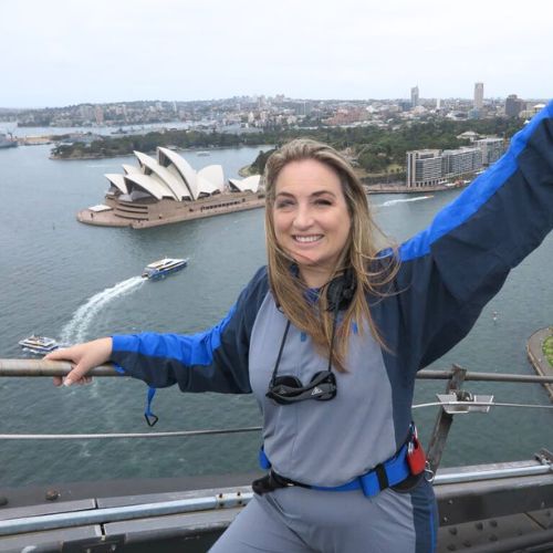 Chrystinne in her home of Sydney