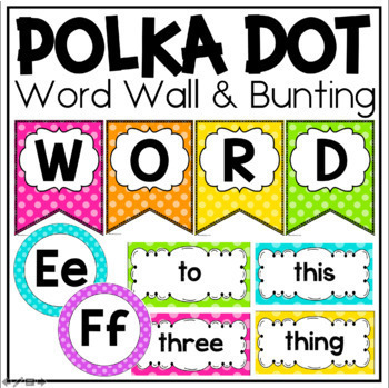Classroom Decor Bundle in Polka Dot Brights ~ Classroom Jobs, Labels and More! 3 Classroom Decor Bundle in Polka Dot Brights ~ Classroom Jobs, Labels and More! - Image 3