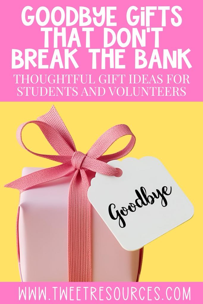 Goodbye Gifts that Don't Break the bank